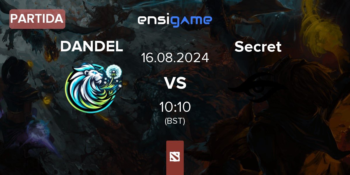 Partida Dandelions DANDEL vs Team Secret Secret | 16.08