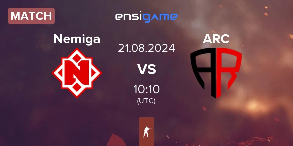 Match Nemiga Gaming Nemiga vs ARCRED | 21.08