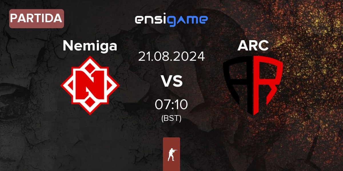 Partida Nemiga Gaming Nemiga vs ARCRED | 21.08