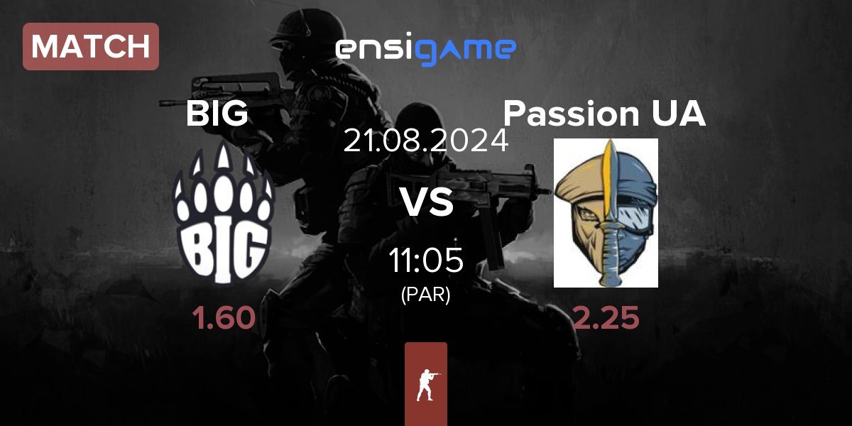 Match BIG vs Passion UA | 21.08