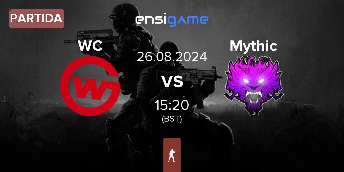 Partida Wildcard Gaming WC vs Mythic | 26.08