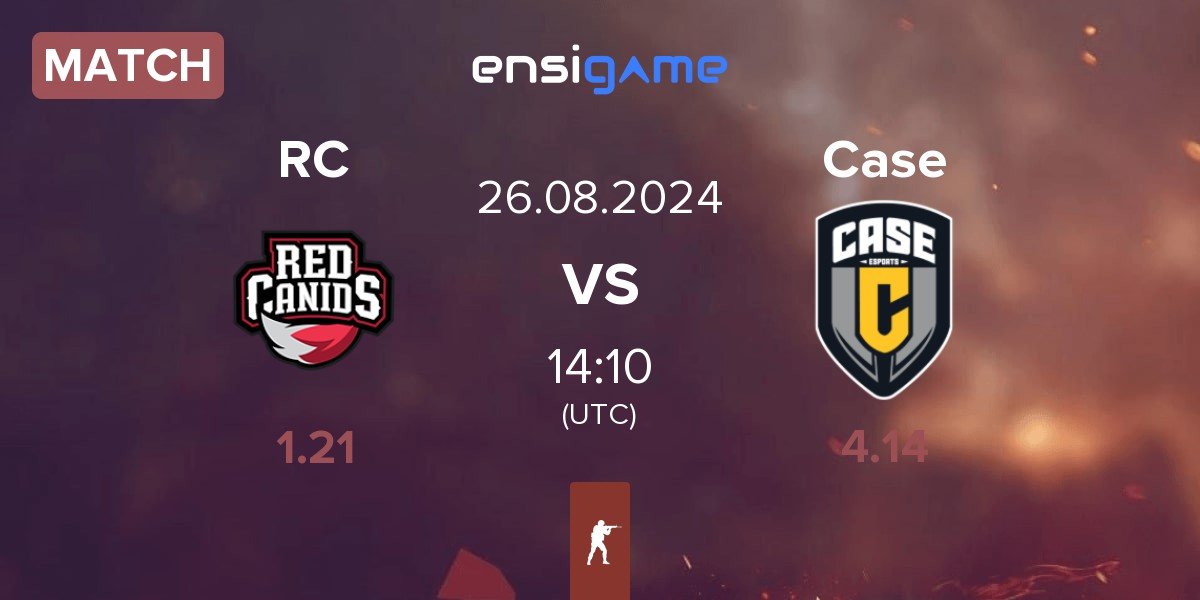 Match Red Canids RC vs Case Esports Case | 26.08