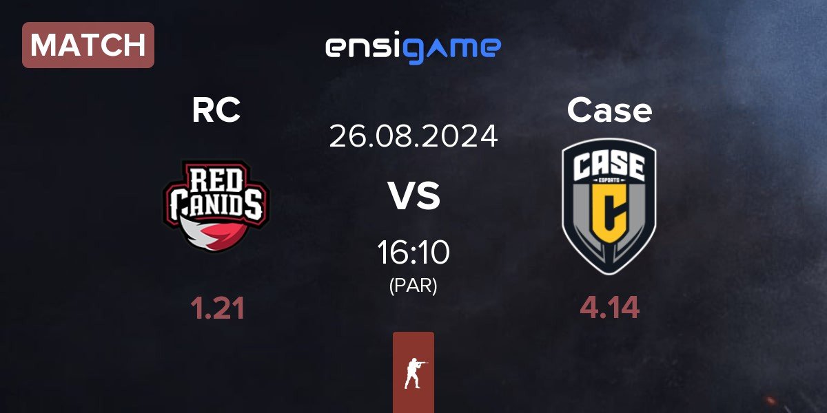 Match Red Canids RC vs Case Esports Case | 26.08