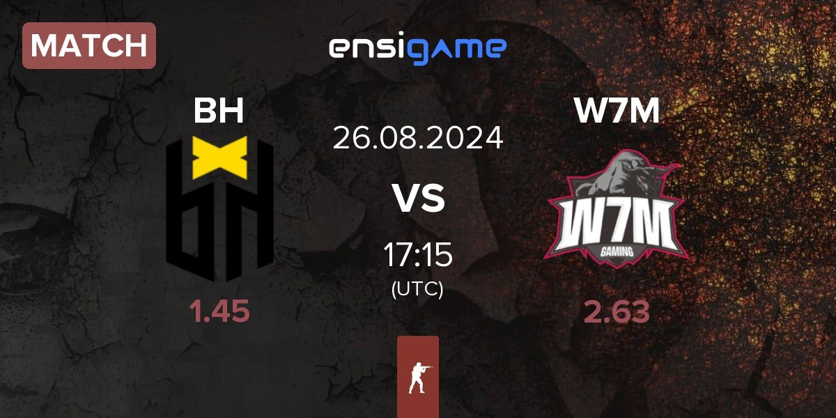 Match Bounty Hunters BH vs W7M Esports W7M | 26.08