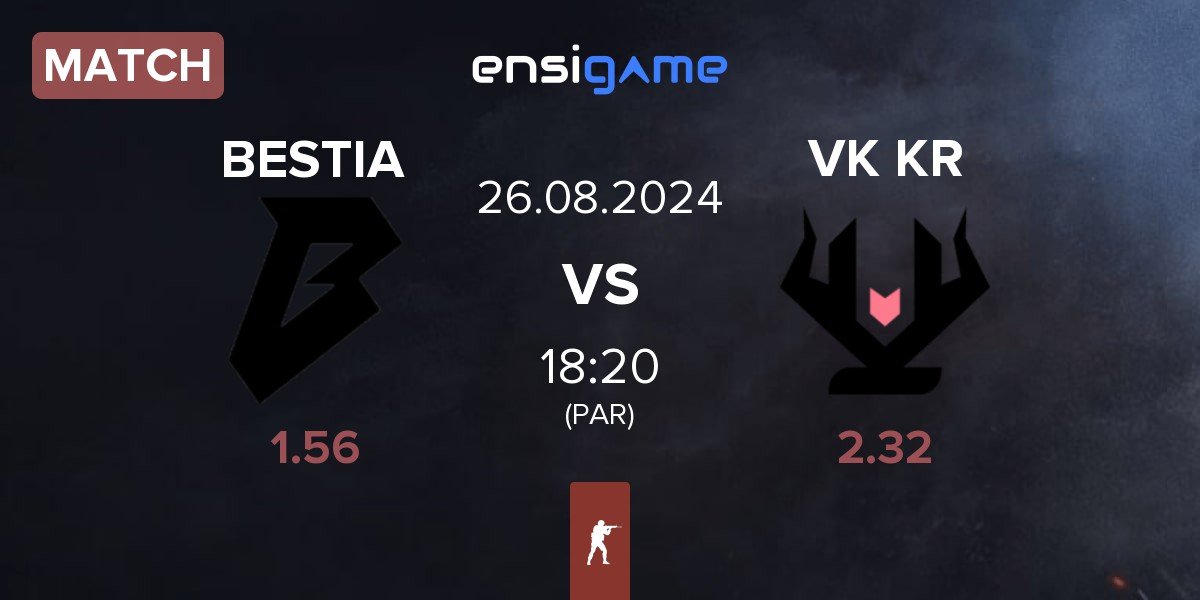 Match BESTIA vs Vikings KR VK KR | 26.08