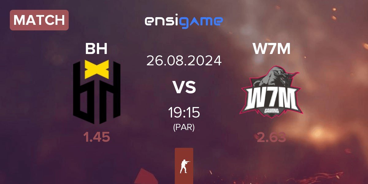 Match Bounty Hunters BH vs W7M Esports W7M | 26.08