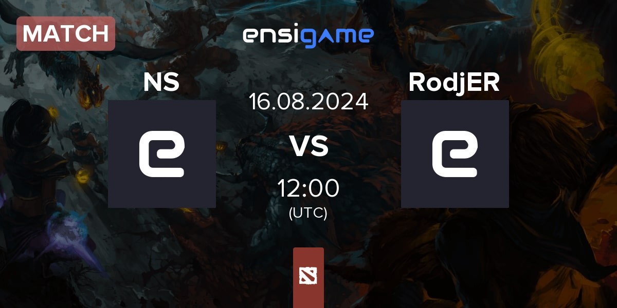 Match NS Team NS vs RodjER Team RodjER | 16.08