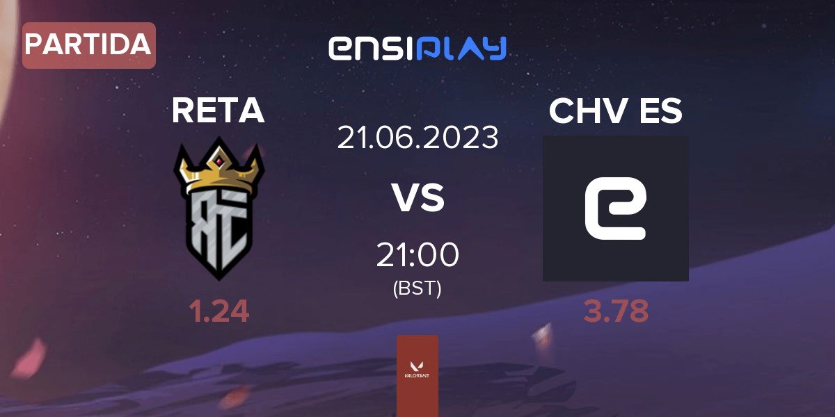 Partida Reta Esports RETA vs Chivas Esports CHV ES | 21.06