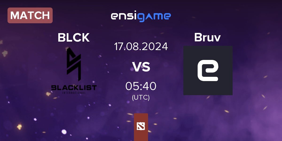 Match Blacklist International BLCK vs Bruv123 Bruv | 17.08