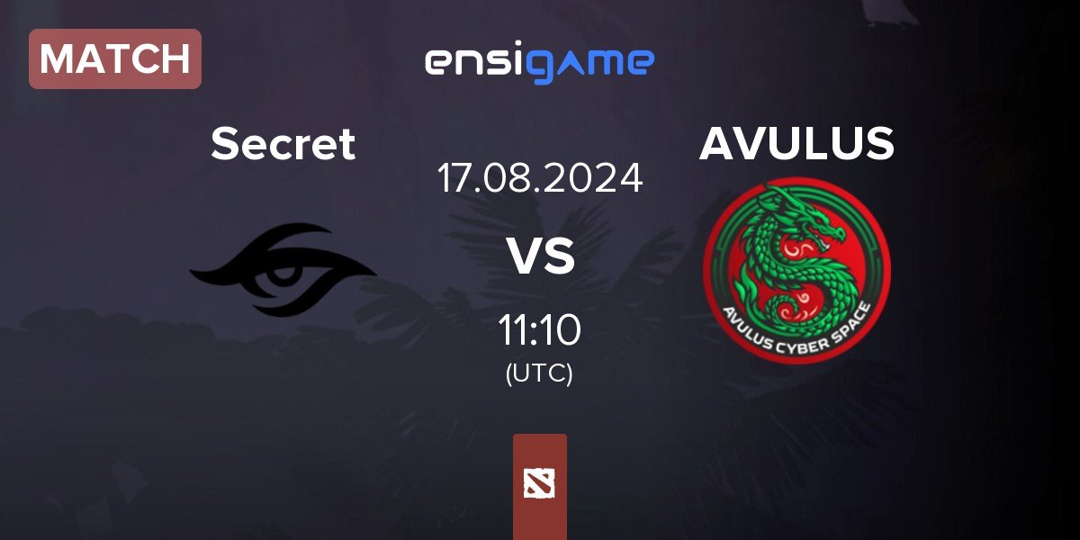 Match Team Secret Secret vs AVULUS | 17.08