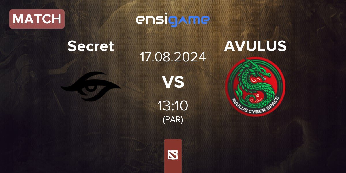 Match Team Secret Secret vs AVULUS | 17.08