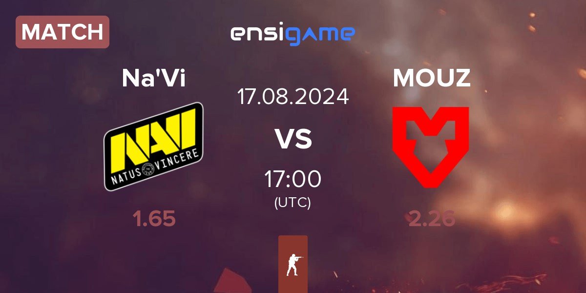 Match Natus Vincere Na'Vi vs MOUZ | 17.08