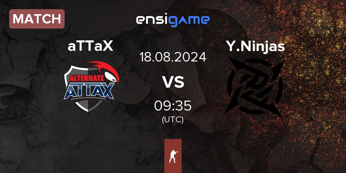 Match ALTERNATE aTTaX aTTaX vs Young Ninjas YN | 18.08