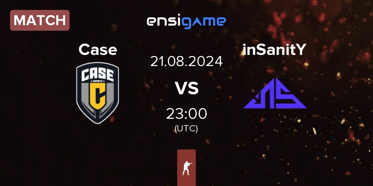 Match Case Esports Case vs inSanitY Sports inSanitY | 21.08