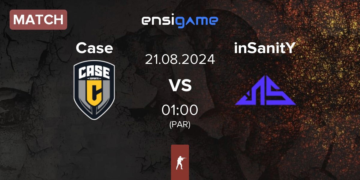 Match Case Esports Case vs inSanitY Sports inSanitY | 21.08