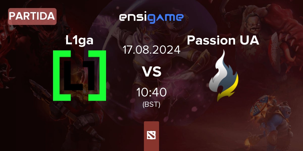 Partida L1ga Team L1ga vs Passion UA | 17.08