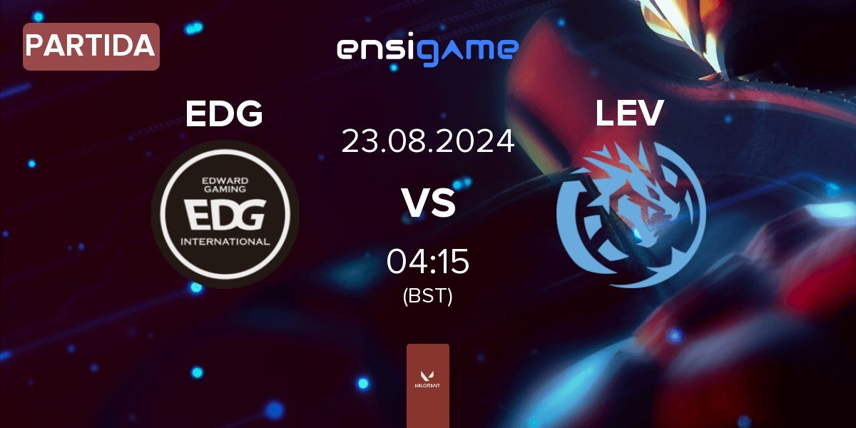 Partida Edward Gaming EDG vs Leviatán Esports LEV | 23.08