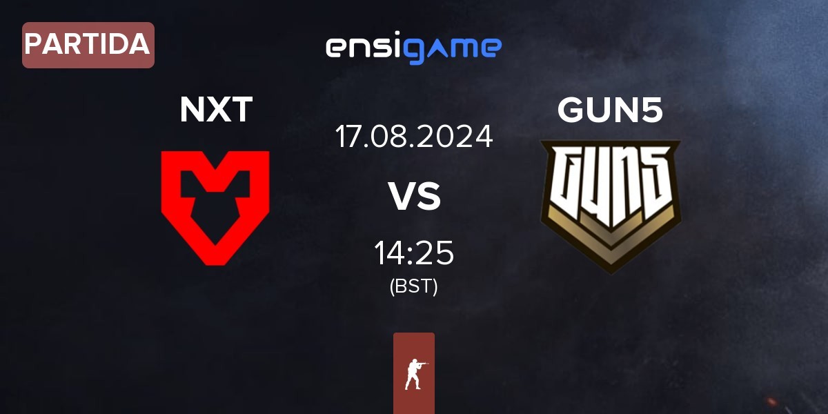 Partida MOUZ NXT NXT vs GUN5 Esports GUN5 | 17.08