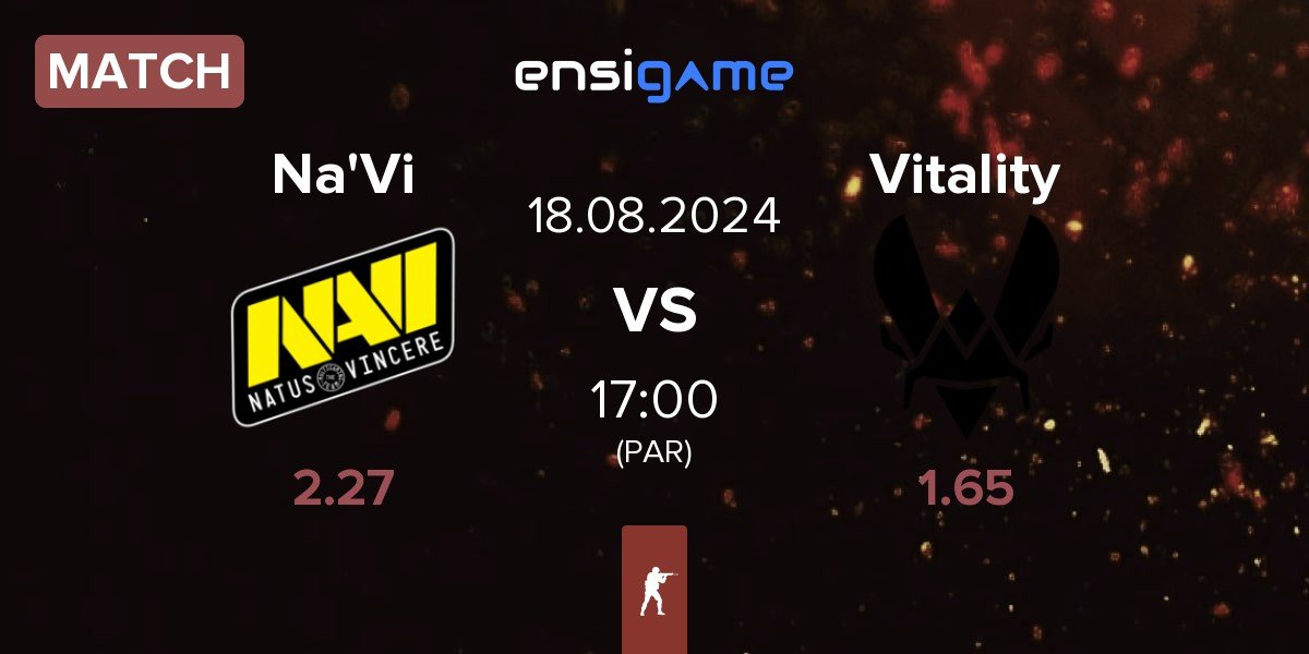 Match Natus Vincere Na'Vi vs Team Vitality Vitality | 18.08