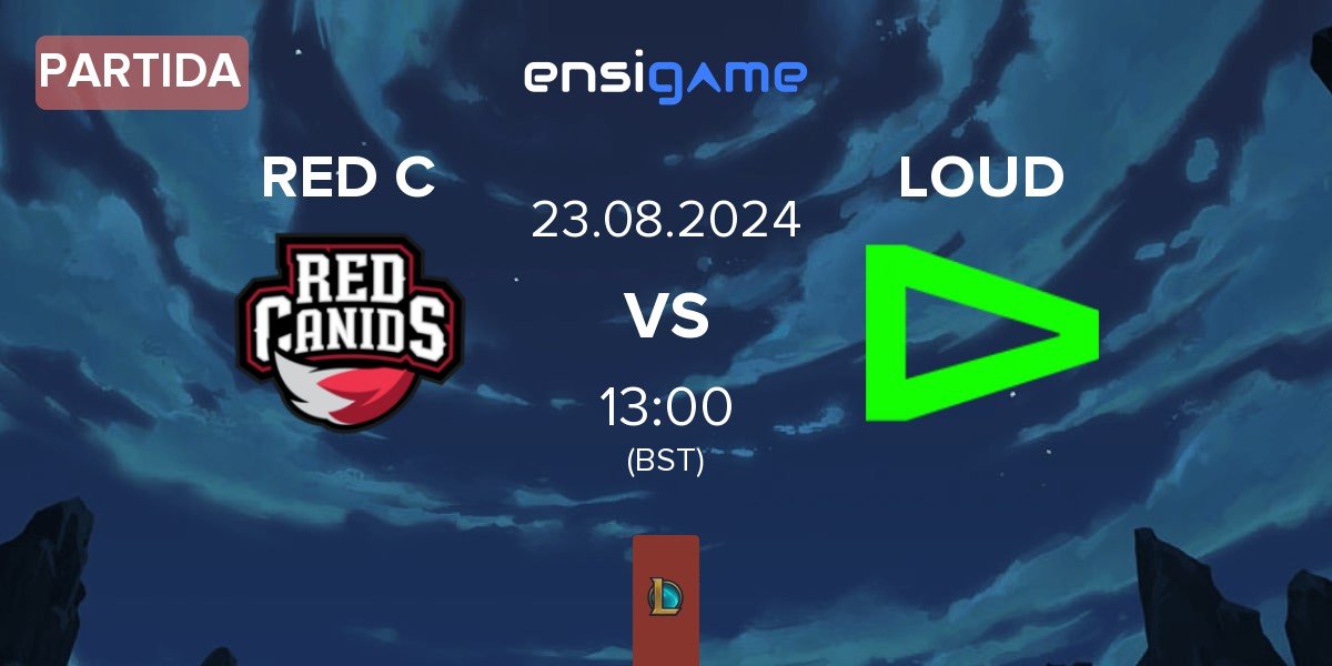 Partida RED Canids RED C vs LOUD | 23.08