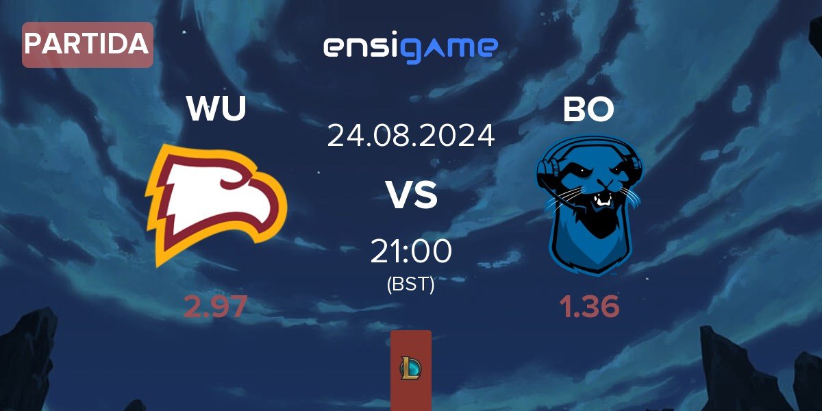 Partida Winthrop University WU vs Blue Otter BO | 24.08