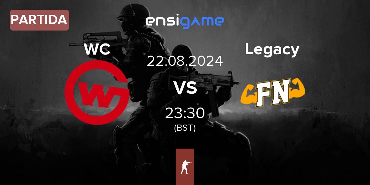 Partida Wildcard Gaming WC vs Legacy | 22.08