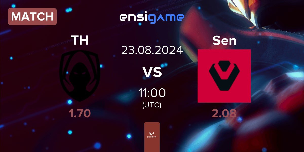 Match Team Heretics TH vs Sentinels Sen | 23.08