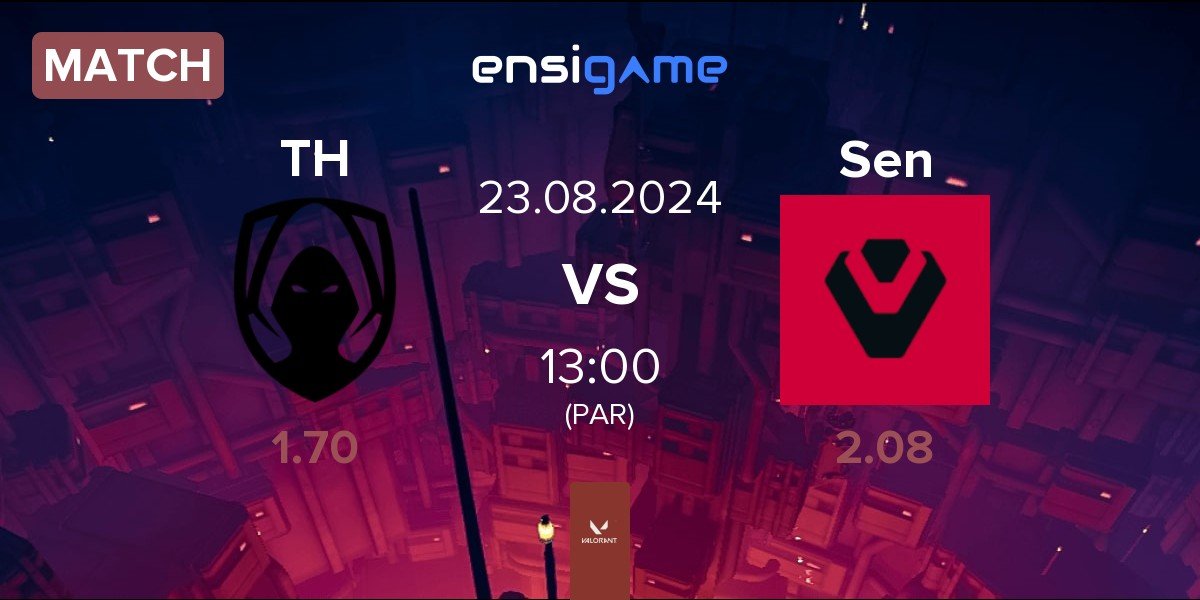 Match Team Heretics TH vs Sentinels Sen | 23.08