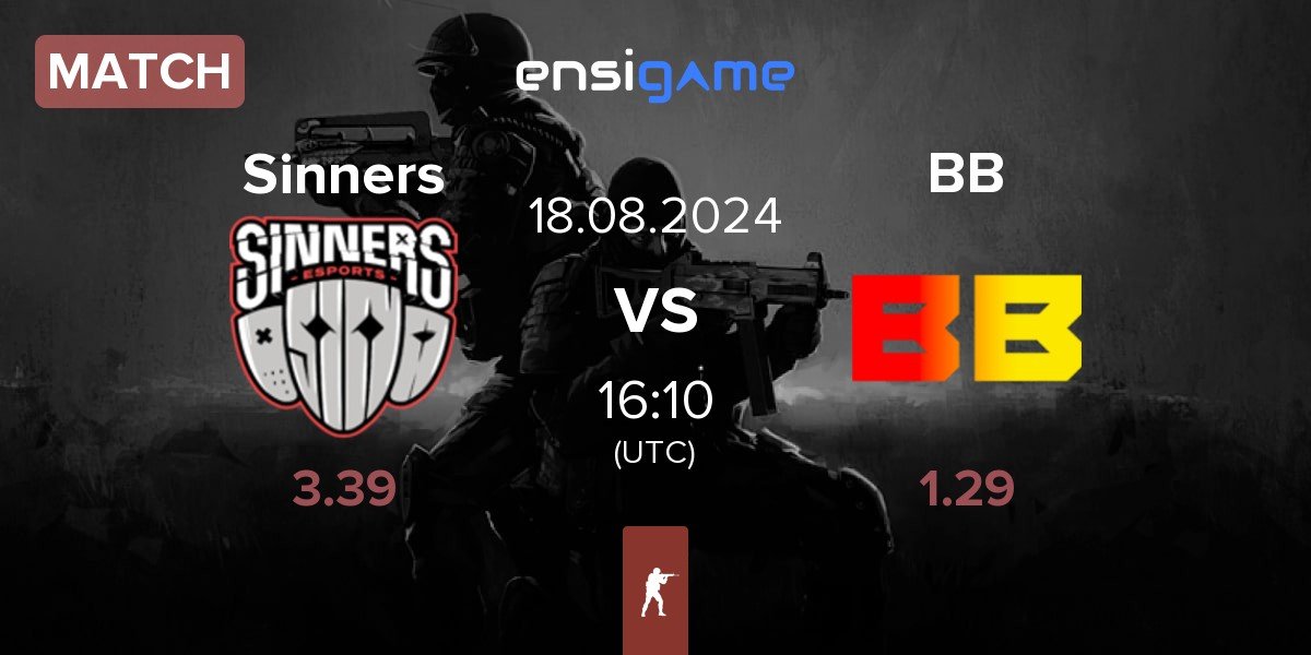 Match Sinners Esports Sinners vs BetBoom BB | 18.08