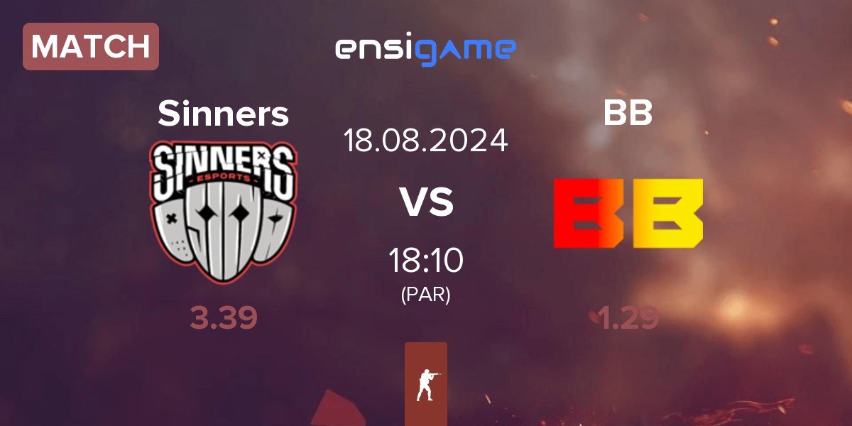 Match Sinners Esports Sinners vs BetBoom BB | 18.08