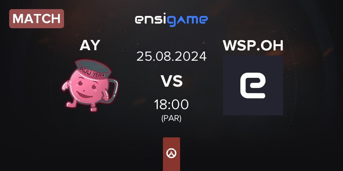 Match AWW YEAH AY vs WASP X OHHHH NO WSP.OH | 25.08