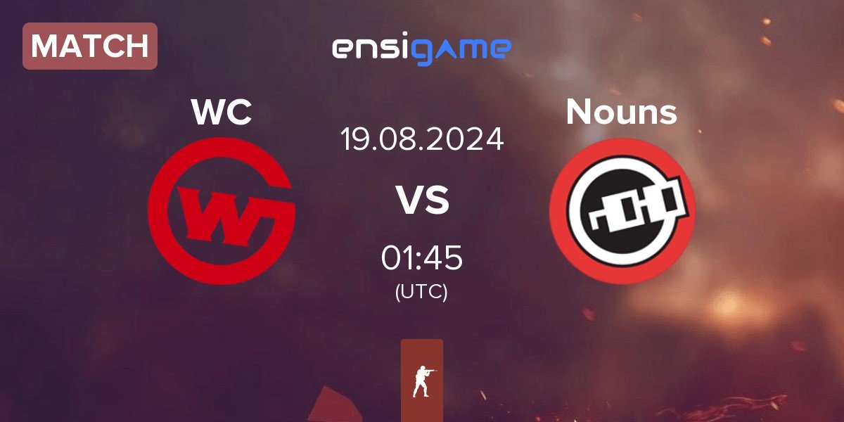 Match Wildcard Gaming WC vs Nouns Esports Nouns | 19.08