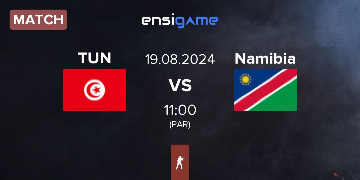 Match Tunisia TUN vs Namibia | 19.08