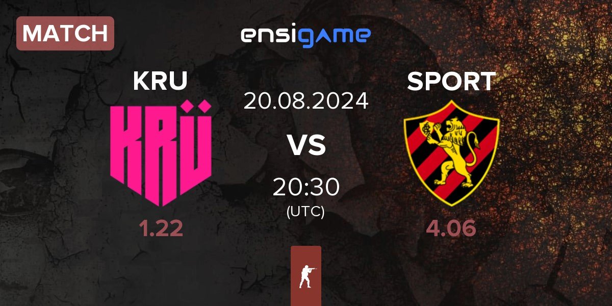 Match KRU Esport KRU vs eSports Recife SPORT | 20.08