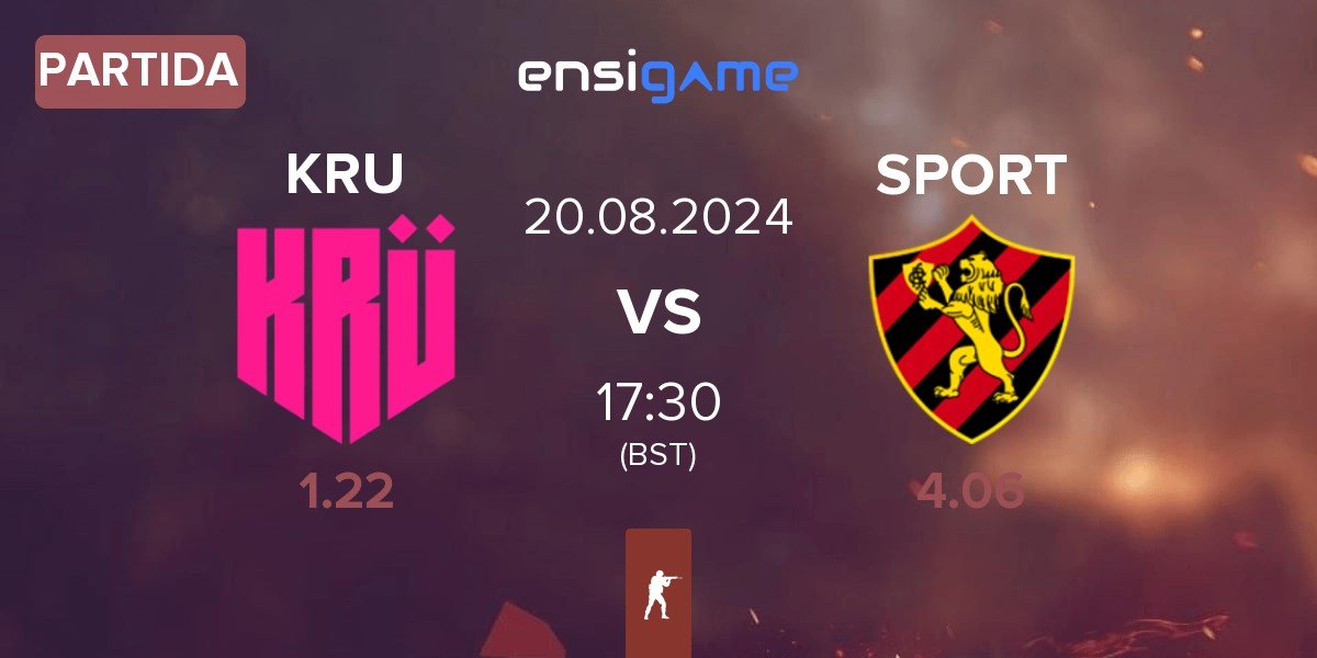 Partida KRU Esport KRU vs eSports Recife SPORT | 20.08