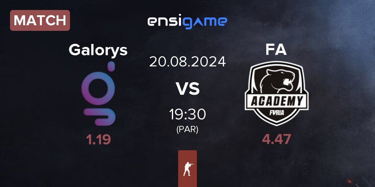 Match Galorys vs FURIA Academy FA | 20.08