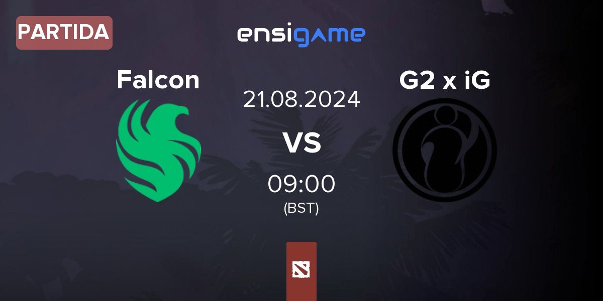 Partida Team Falcons Falcon vs G2 x iG | 21.08