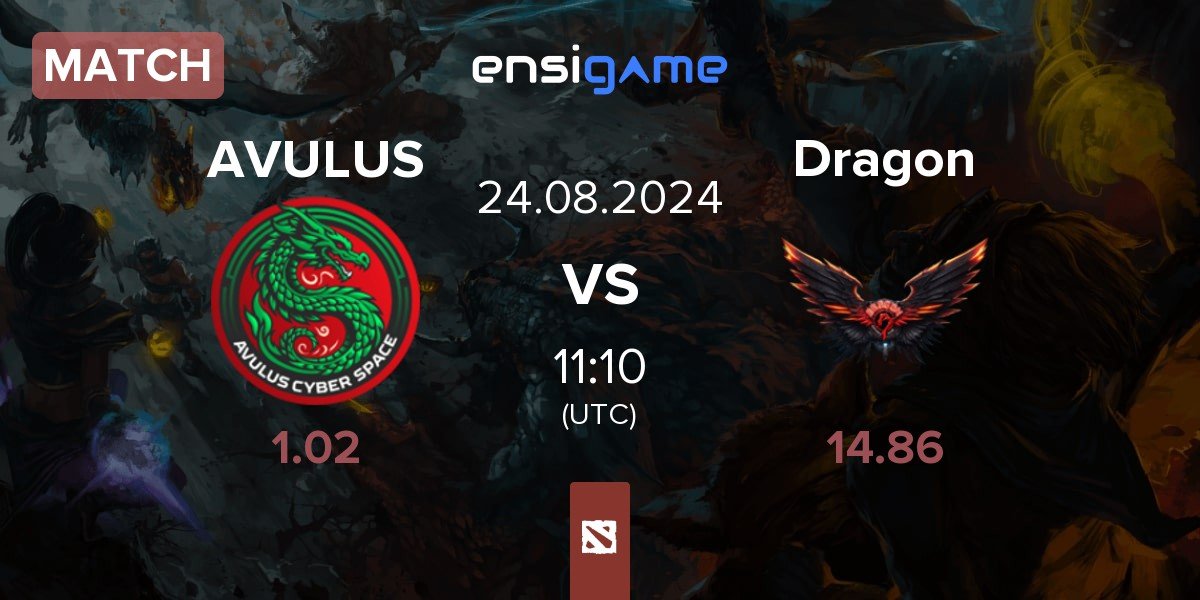 Match AVULUS vs Dragon Esports Club Dragon | 24.08