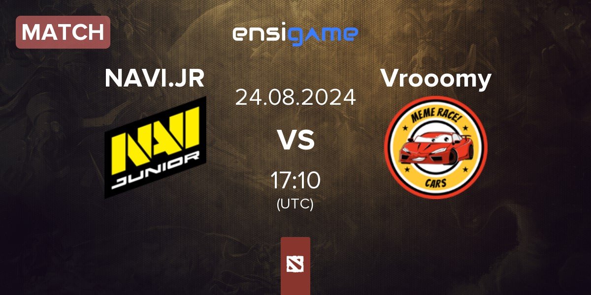 Match Navi Junior NAVI.JR vs Vrooomy.io Vrooomy | 24.08