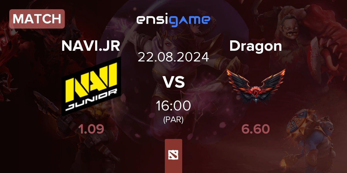 Match Navi Junior NAVI.JR vs Dragon Esports Club Dragon | 22.08