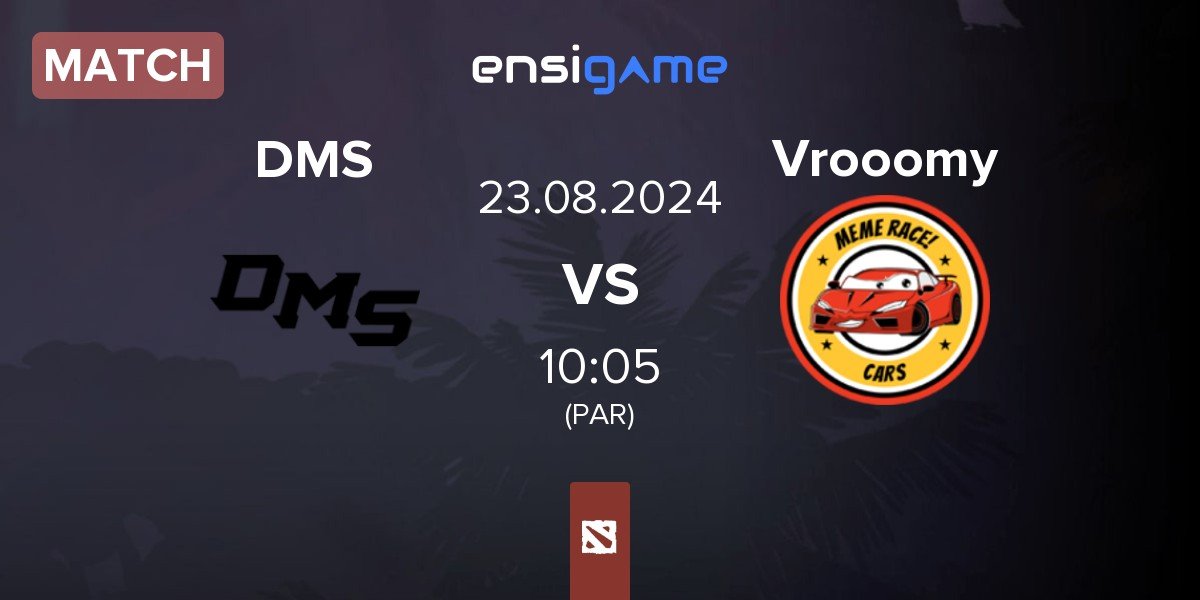 Match DMS vs Vrooomy.io Vrooomy | 23.08