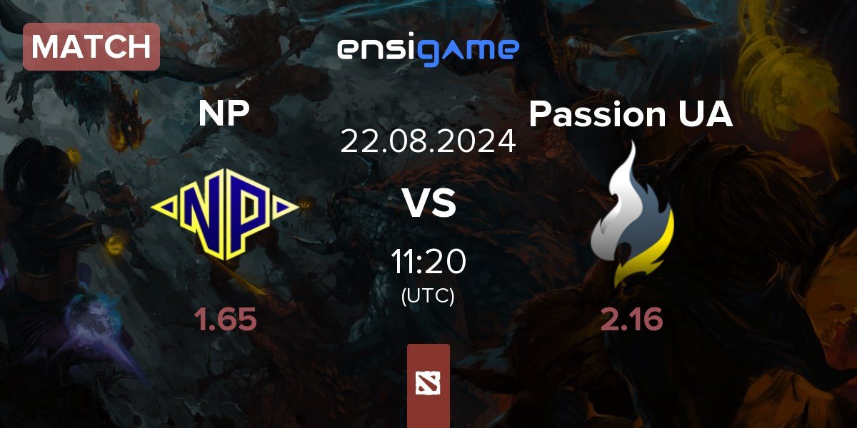 Match Night Pulse NP vs Passion UA | 22.08