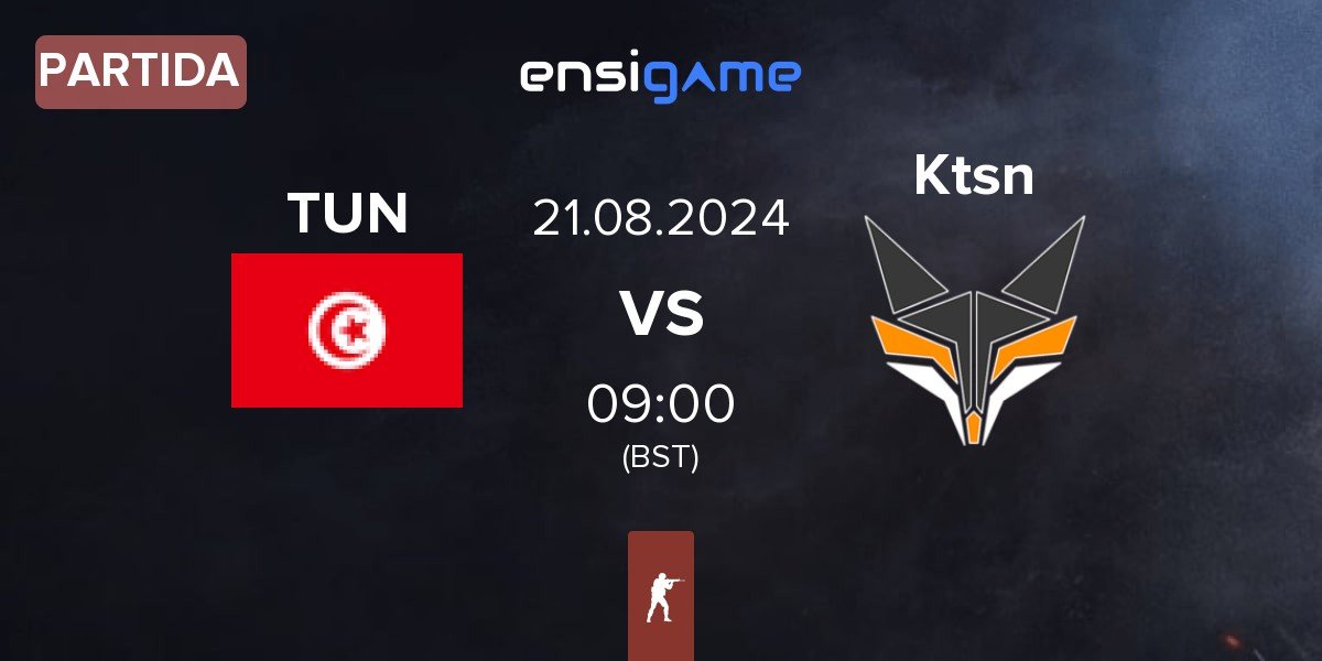 Partida Tunisia TUN vs Kitsune Ktsn | 21.08