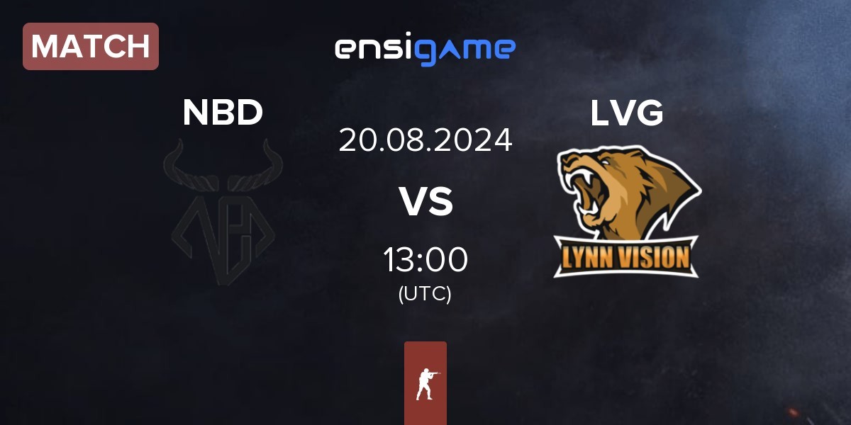 Match Noobs But Diligent NBD vs Lynn Vision Gaming LVG | 20.08