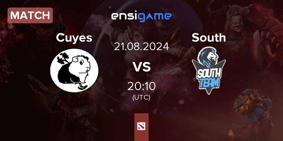 Match Cuyes Esports Cuyes vs South Team South | 21.08