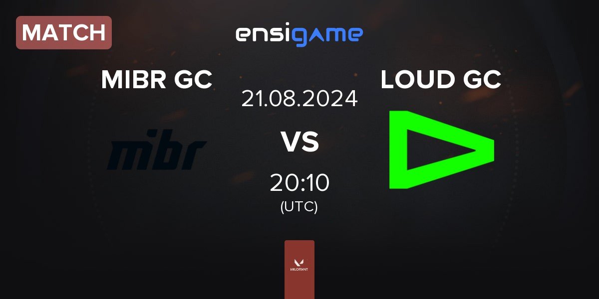 Match Made in Brazil GC MIBR GC vs LOUD GC | 21.08