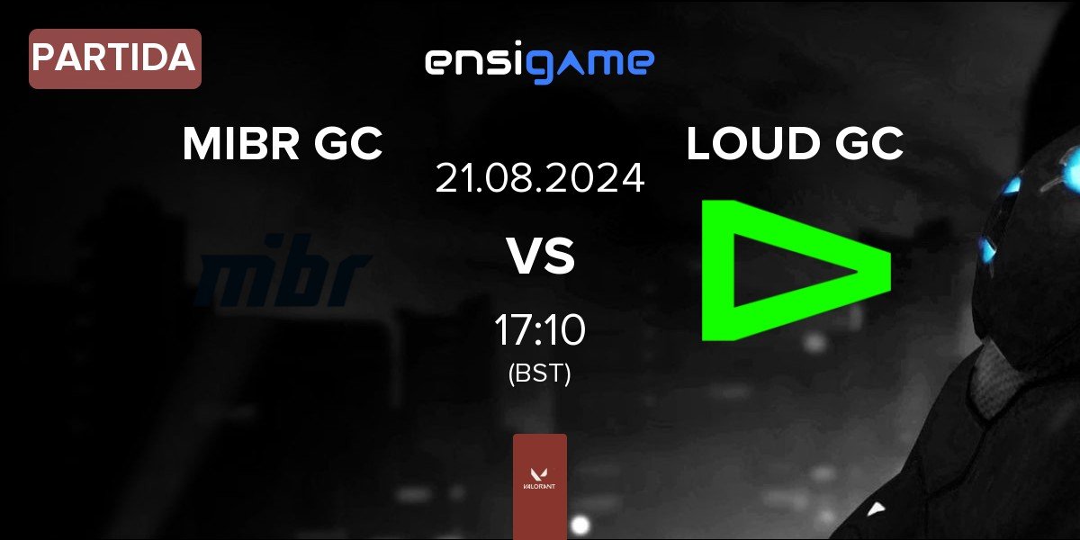 Partida Made in Brazil GC MIBR GC vs LOUD GC | 21.08