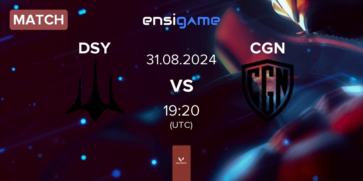 Match Dsyre DSY vs CGN Esports CGN | 31.08