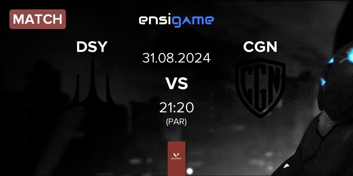 Match Dsyre DSY vs CGN Esports CGN | 31.08