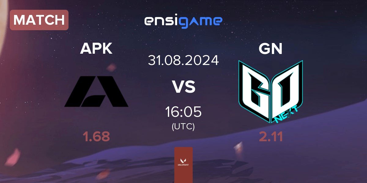 Match Apeks APK vs GoNext Esports GN | 31.08